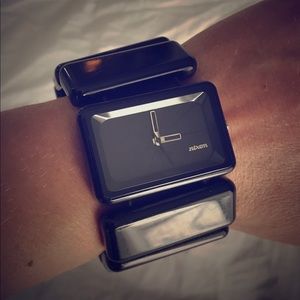 Black Nixon Vega Watch